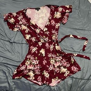FLOWERY ROMPER